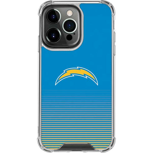 NFL Los Angeles Chargers Breakaway iPhone 16 Pro Clear Case